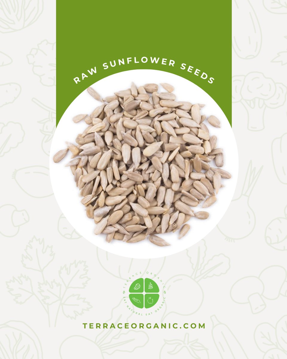 Natural Raw Sunflower Seeds 100g | Biji bunga matahari mentah