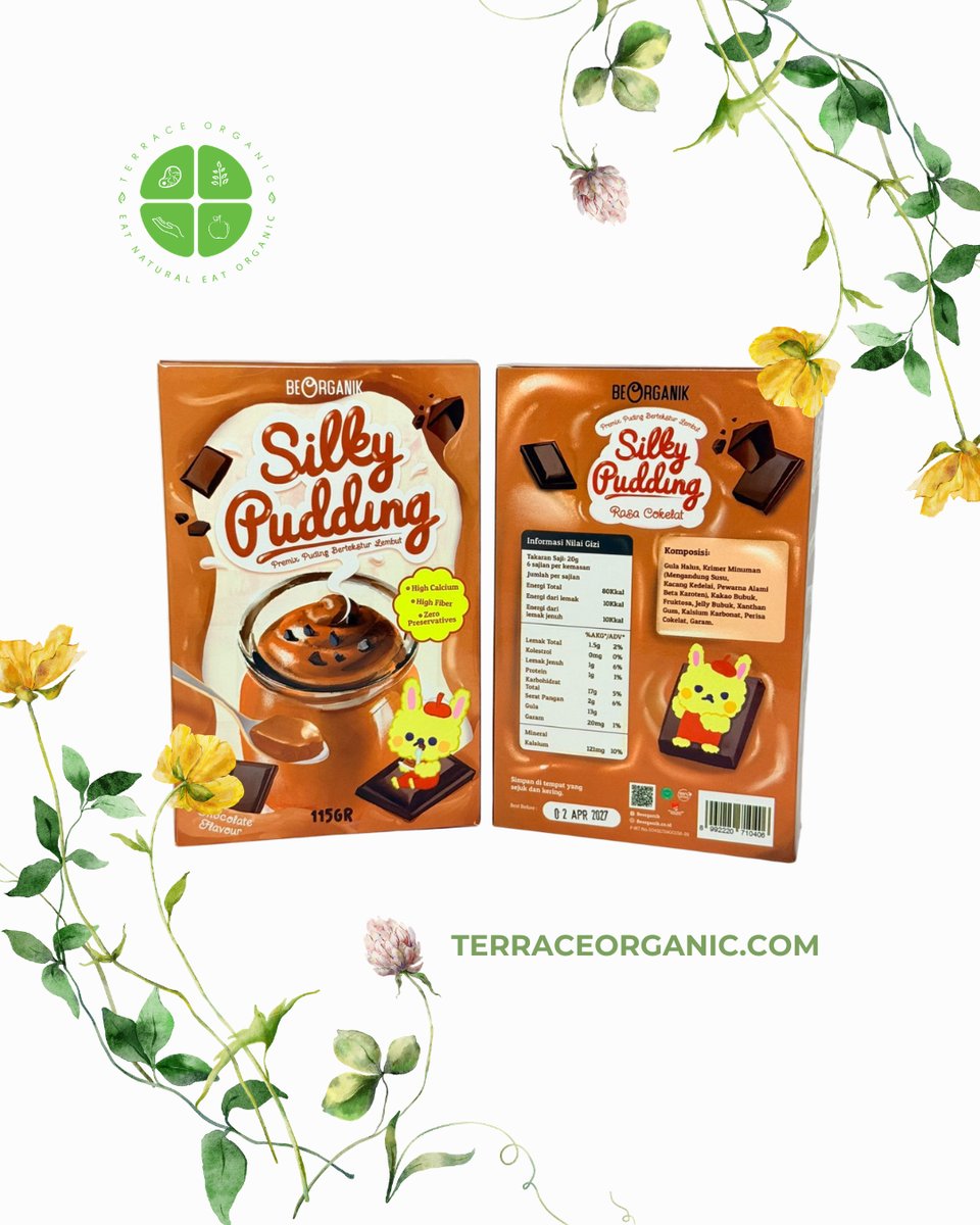 SILKY PUDDING CHOCOLATE - ZERO PRESERVATIVES