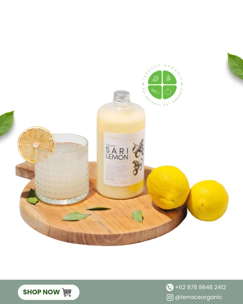 Sari Lemon (Premium Pure Original) 500ml | Minuman Diet Alami