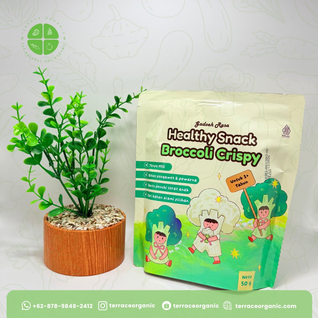 Healthy Snack Broccoli Crispy
