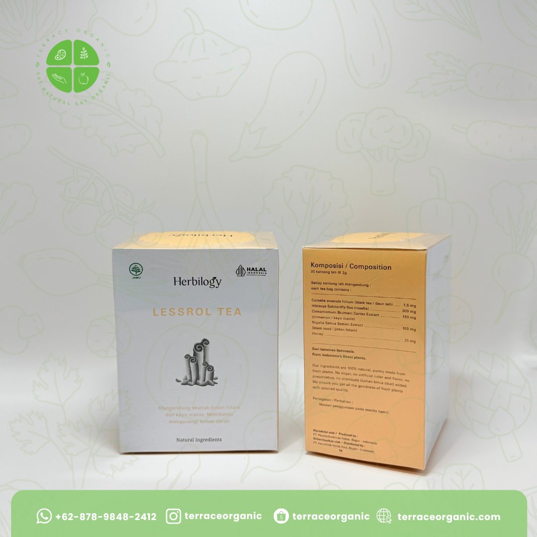 Herbilogy Lessrol Tea (20 Tea Bag)