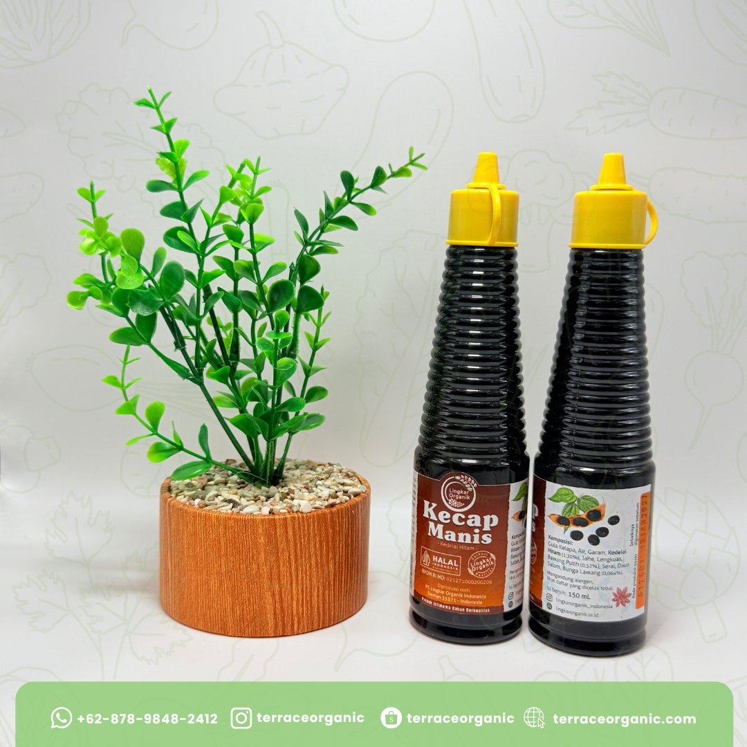 Lingkar Organic Sweet Soy Sauce 150ml MSG GMO Free