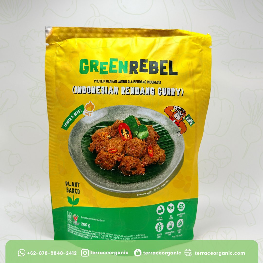 Green Rebel Indonesian Rendang Curry / Rendang (Plant based food)
