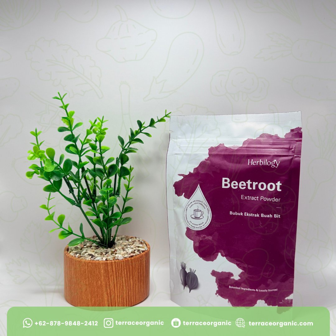 Herbilogy Beet Extract Powder / Buah Bit 75g
