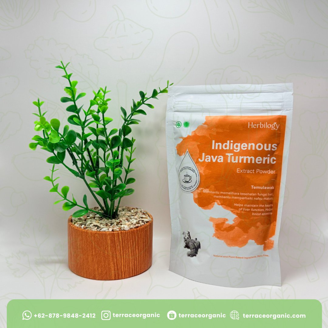 Herbilogy Indigenous Java Turmeric Extract Powder / Temulawak 100g