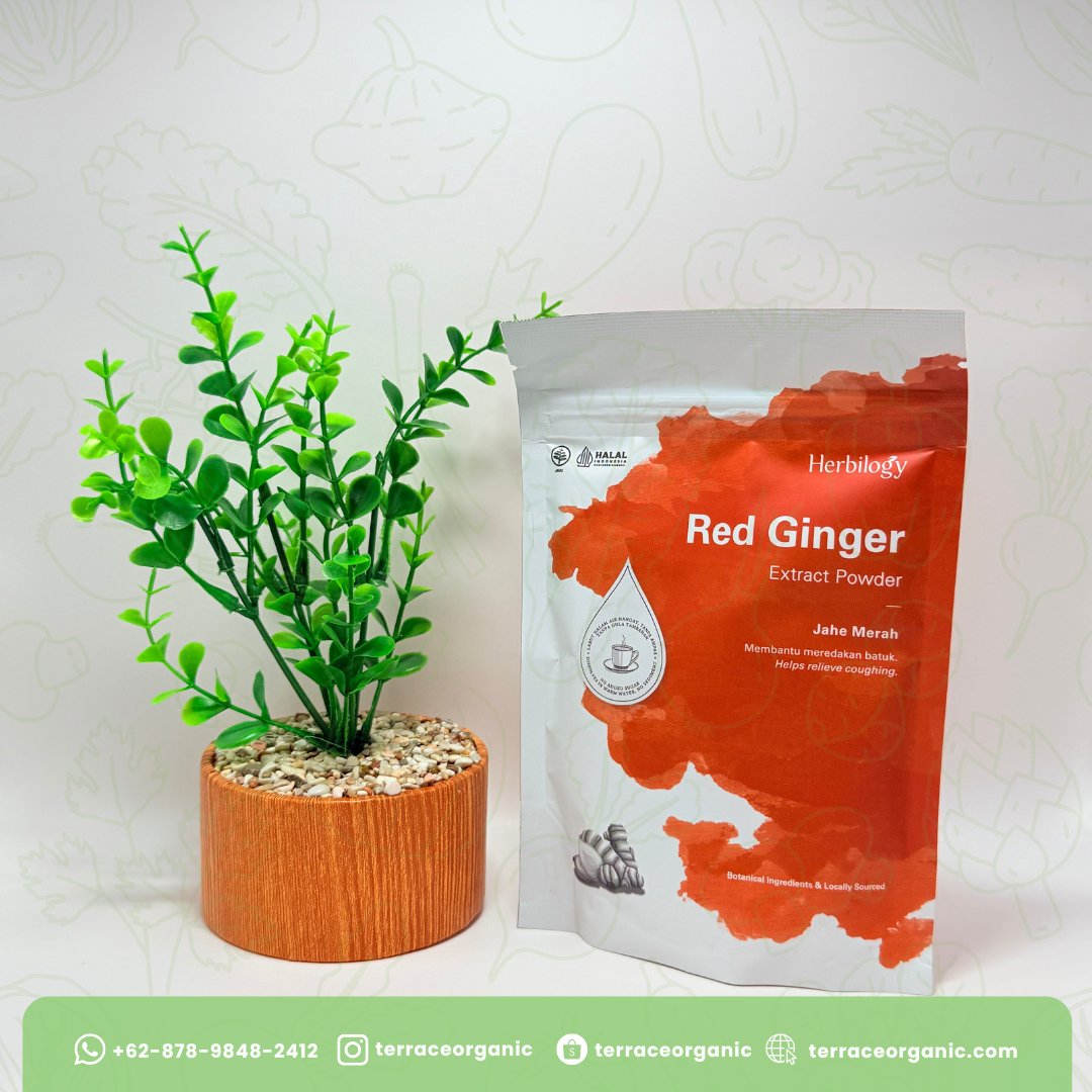 Herbilogy Red Ginger Extract Powder / Jahe Merah 100g