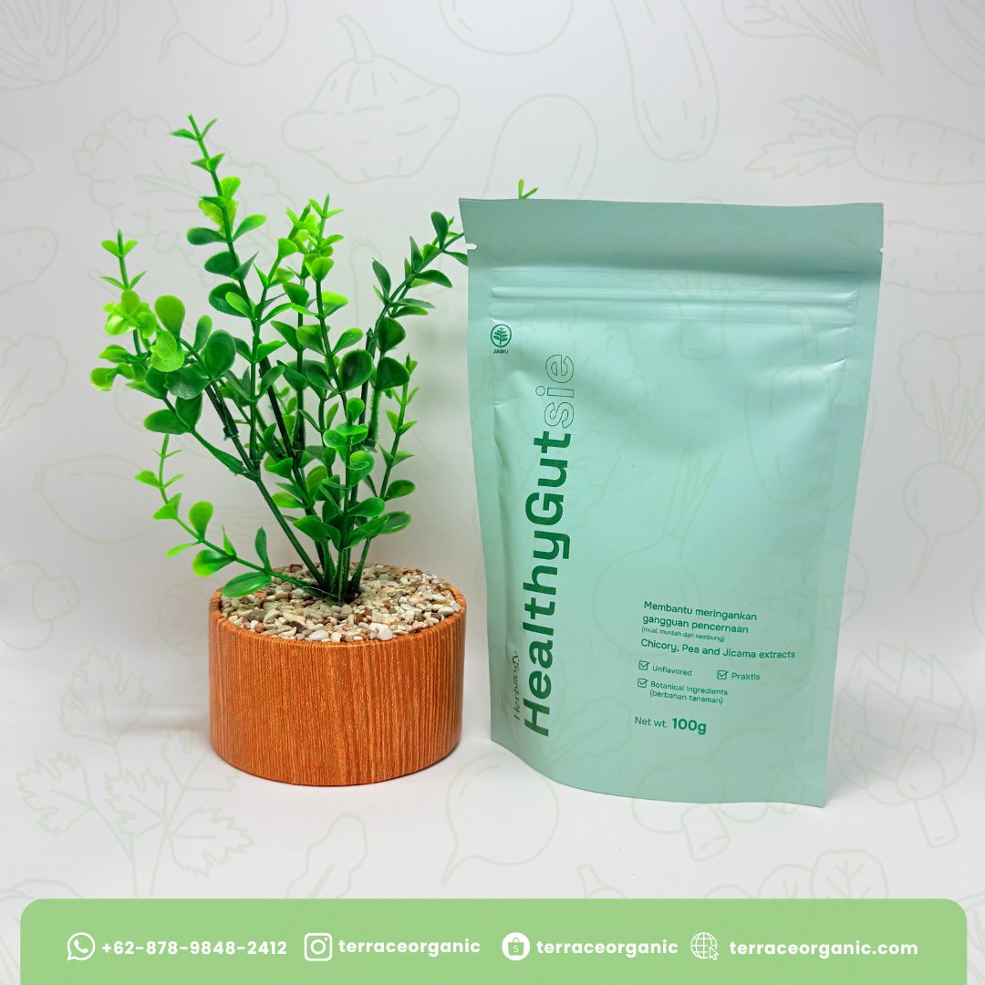 Herbilogy Healthy Gutsie - Inulin, Fiber & Prebiotic 100g