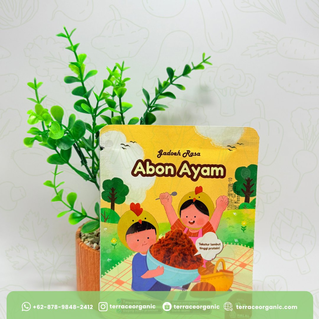 Abon Ayam MPASI Untuk Anak 1+ Tahun Ke Atas | Sachet 10gr