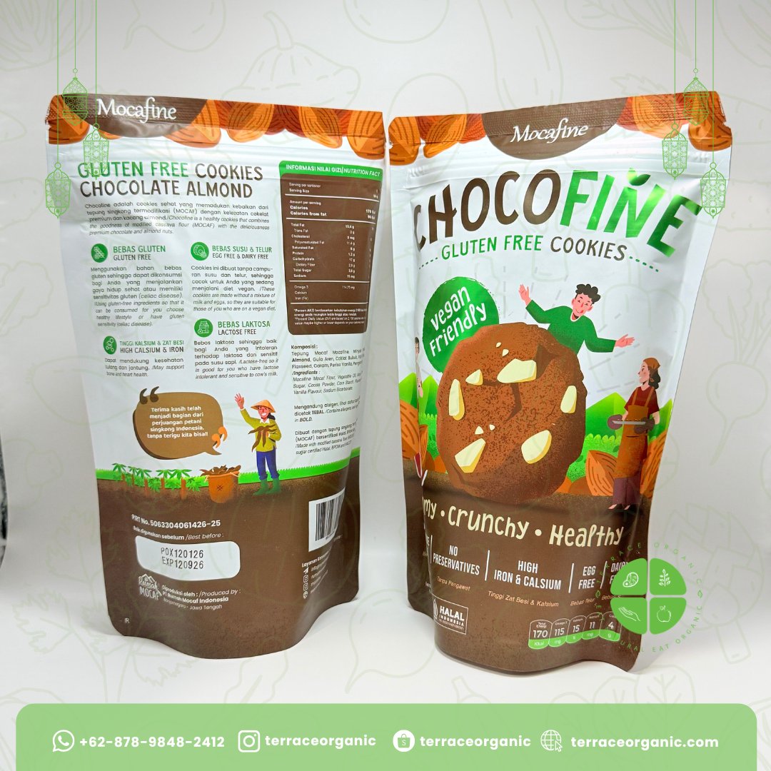 Healthy Cookies Chocofine - Gluten Free - Egg Free - Dairy Free - Lactose Free