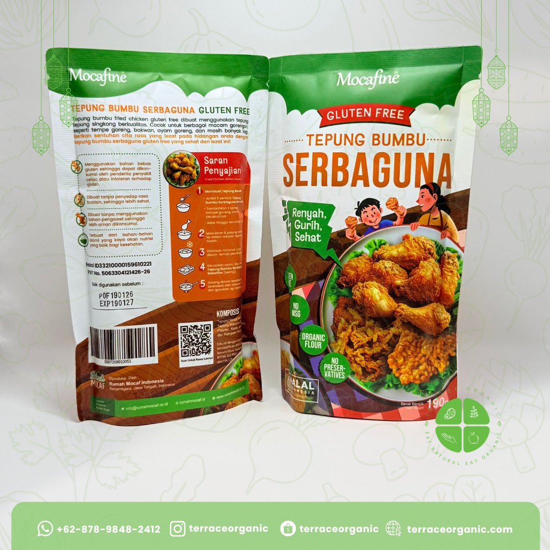 Tepung Bumbu Fried Chicken Tepung Premix Gluten Free 190gr