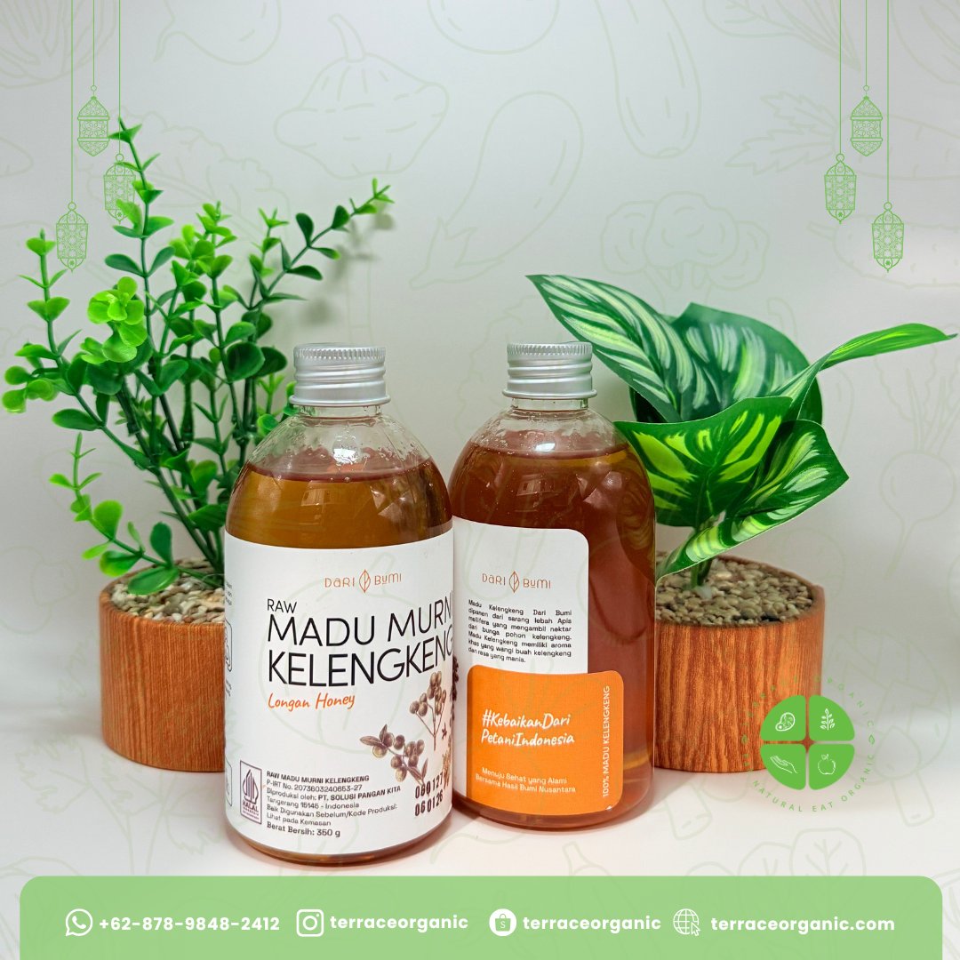 Longan Raw Honey / Madu Murni Kelengkeng