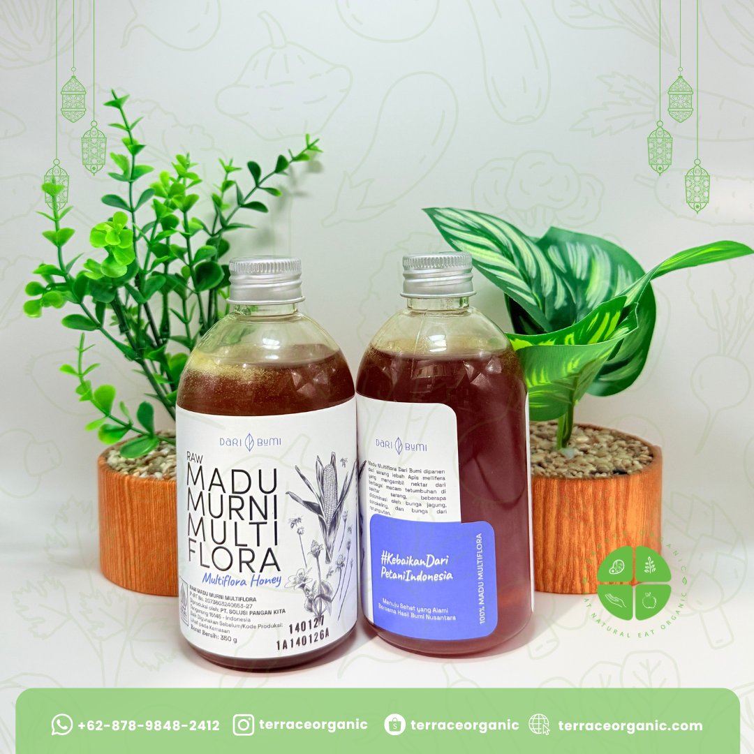 Multiflora Raw Honey / Madu Murni Multiflora