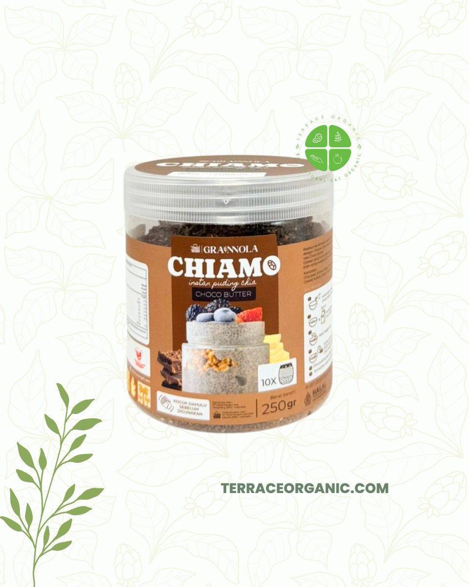 Chiamo Chia Pudding Instant Choco Butter 250 gr