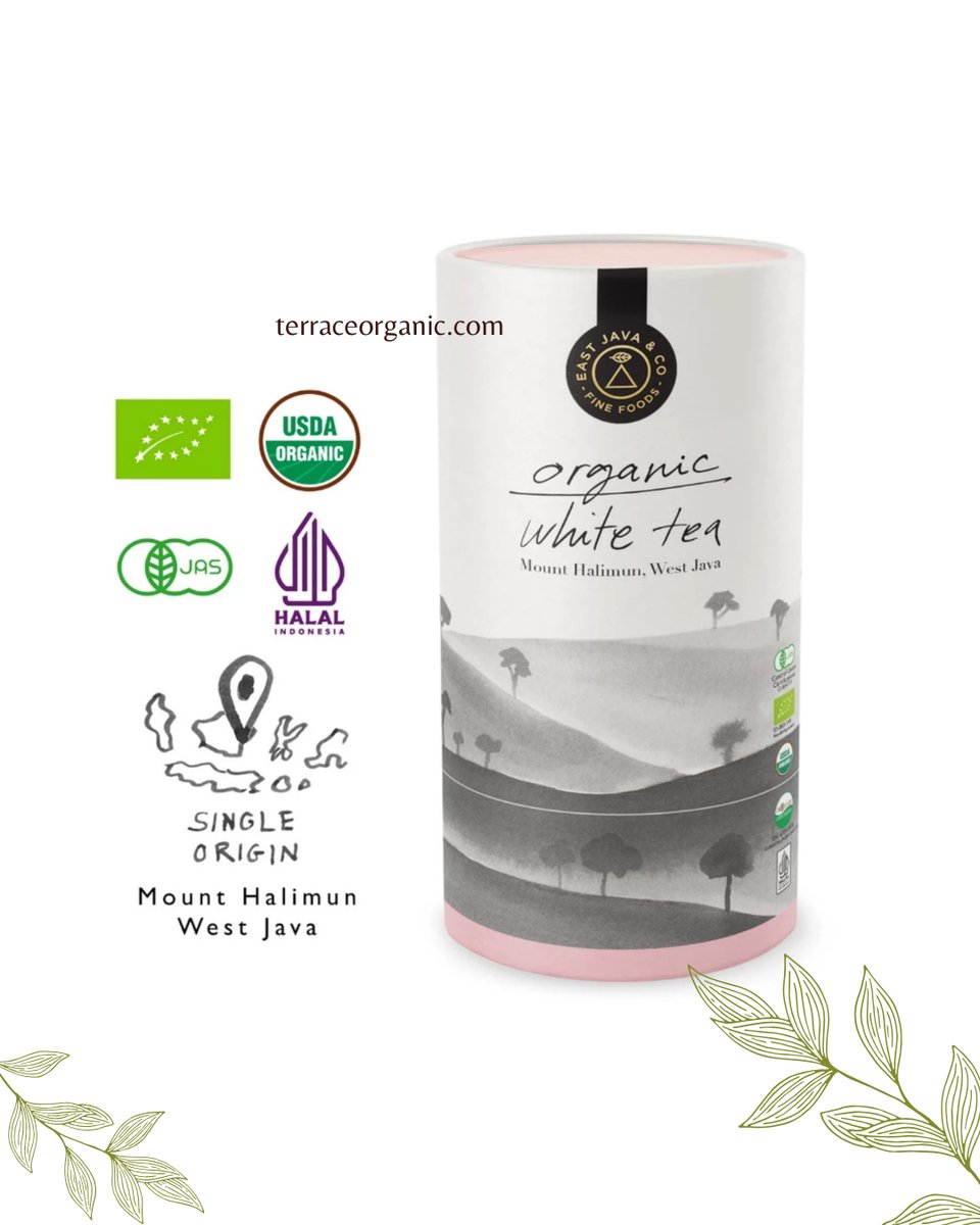 Organic White Tea - Loose Leaf 35g (Teh Putih Organik)