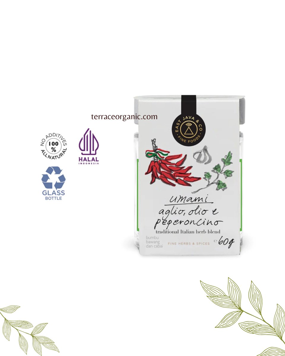 Umami Aglio Olio E Peperoncino - 60g (Bumbu Bawang dan Cabai)