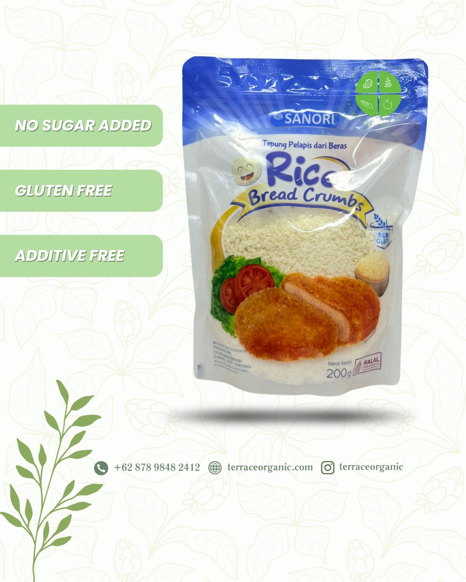 Tepung Roti Gluten Free | Rice Bread Crumbs 200 gr