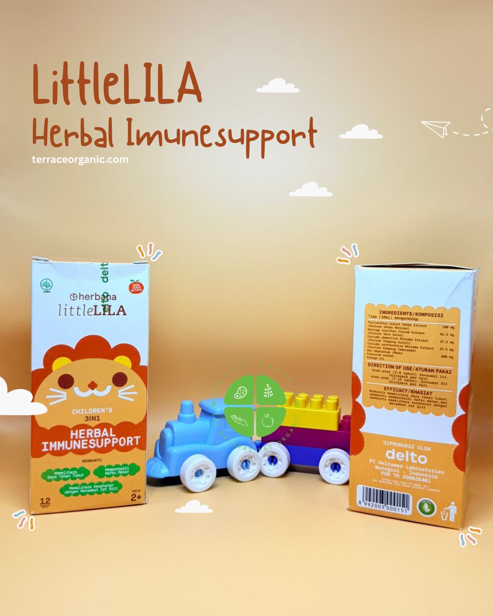 Little Lila Children's 3 in 1 Herbal Immunesupport