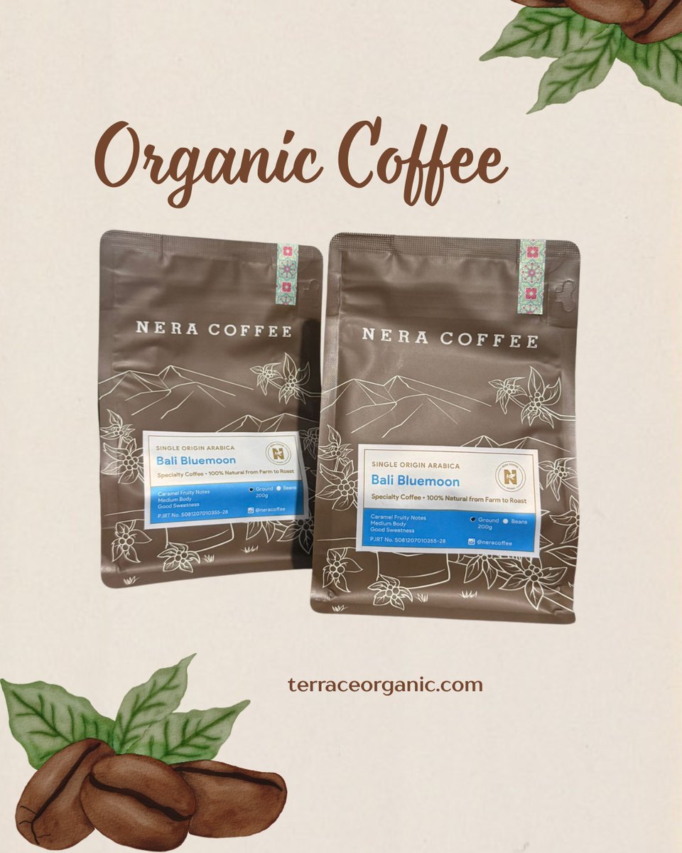 Bali Bluemoon (Arabica) by Nera Coffee 200gr | Organic Coffee
