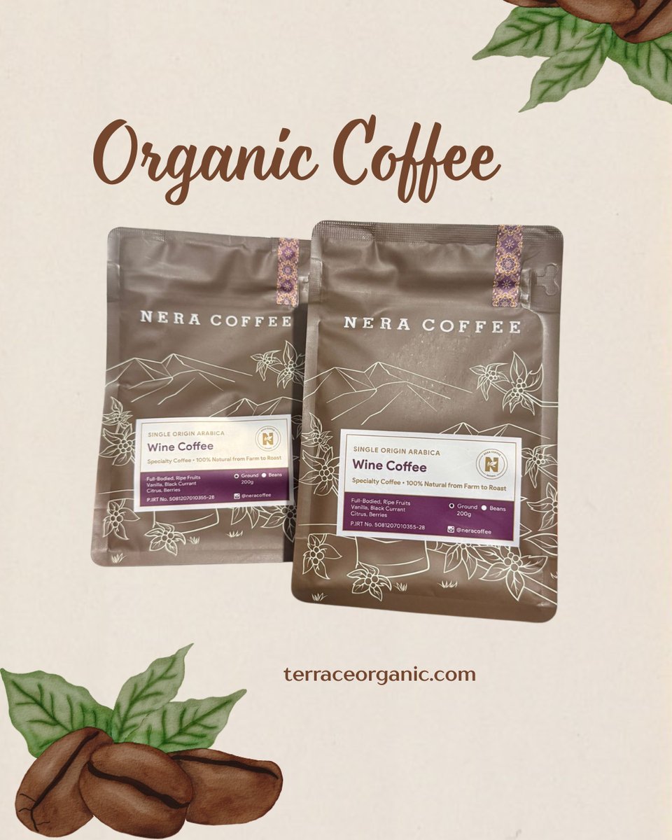 Wine Coffee Gayo (Arabica) by Nera Coffee | Organic Coffee