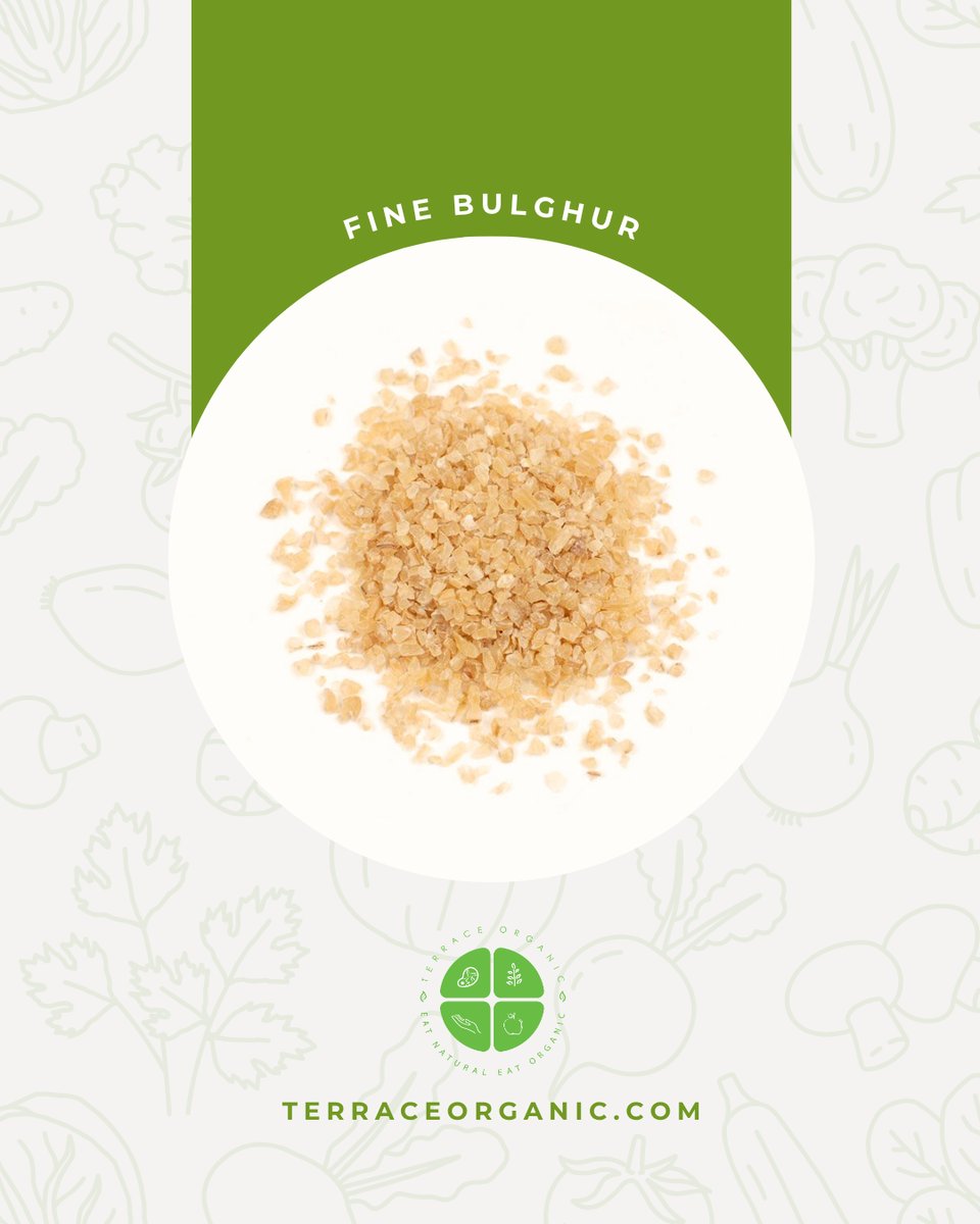 Organic Fine Bulghur 500g | Bulgur Halus